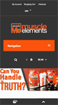 Mobile Screenshot of muscle-elements.com
